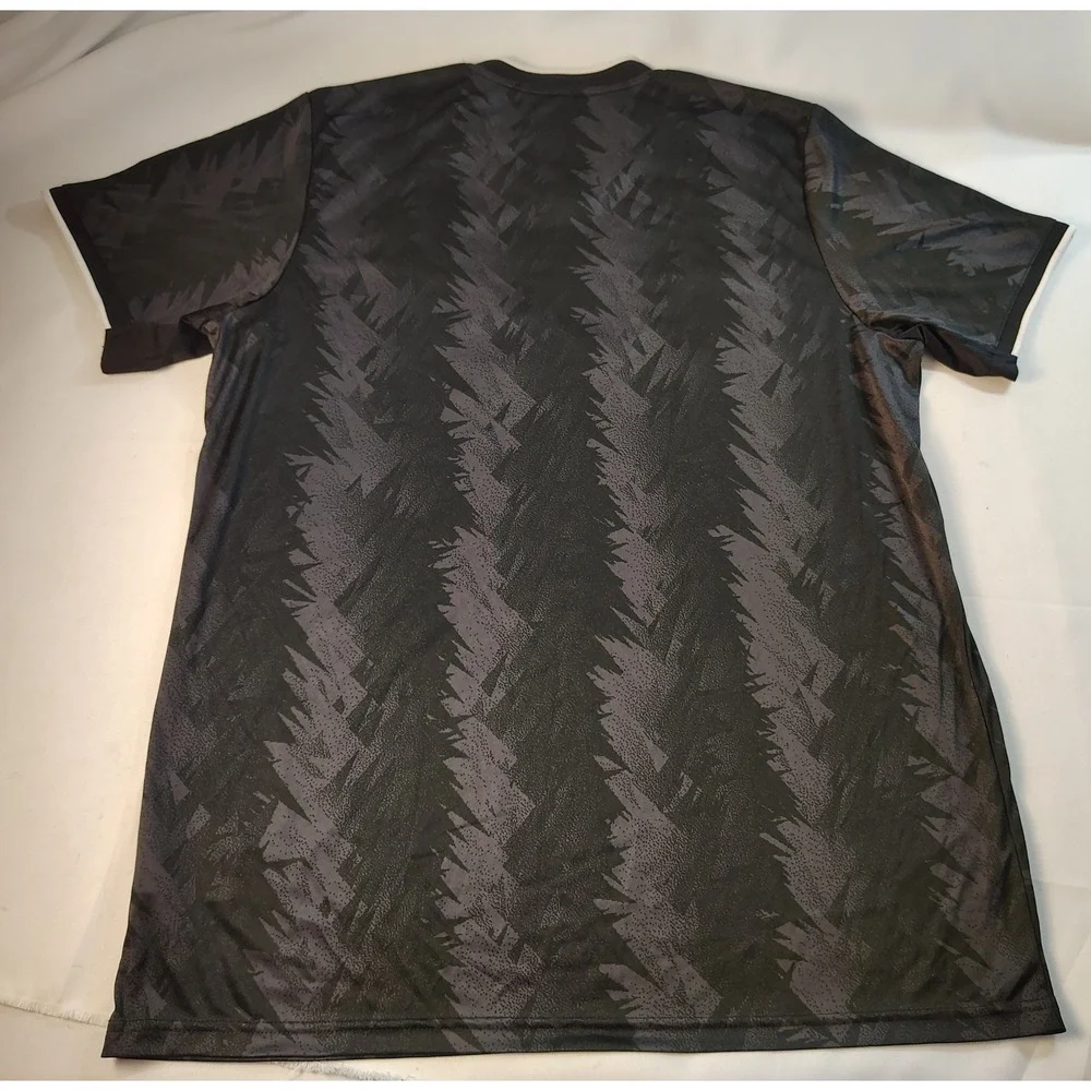 Adidas Juventus 2022-23 Away Soccer Jersey Black Carbon Jeep Graphic Print XL